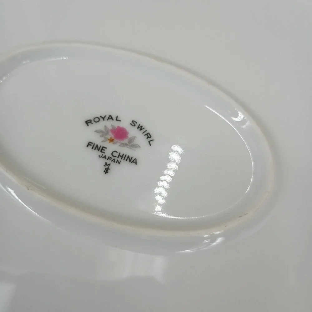 Royal Swirl Fine China 14.5
